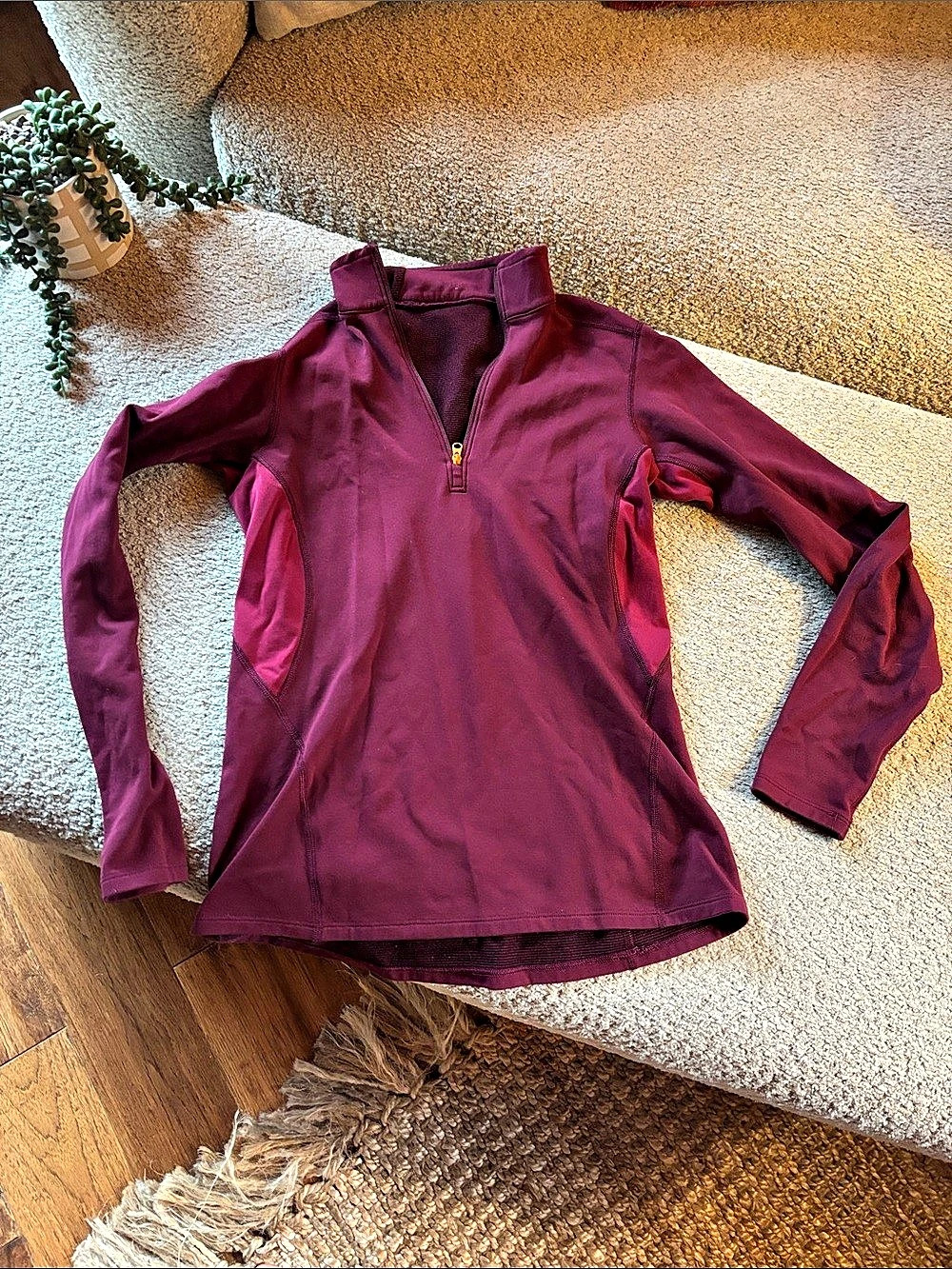 Arc'teryx Covert Zip Neck Women's Quarter-Zip Jacket Purple